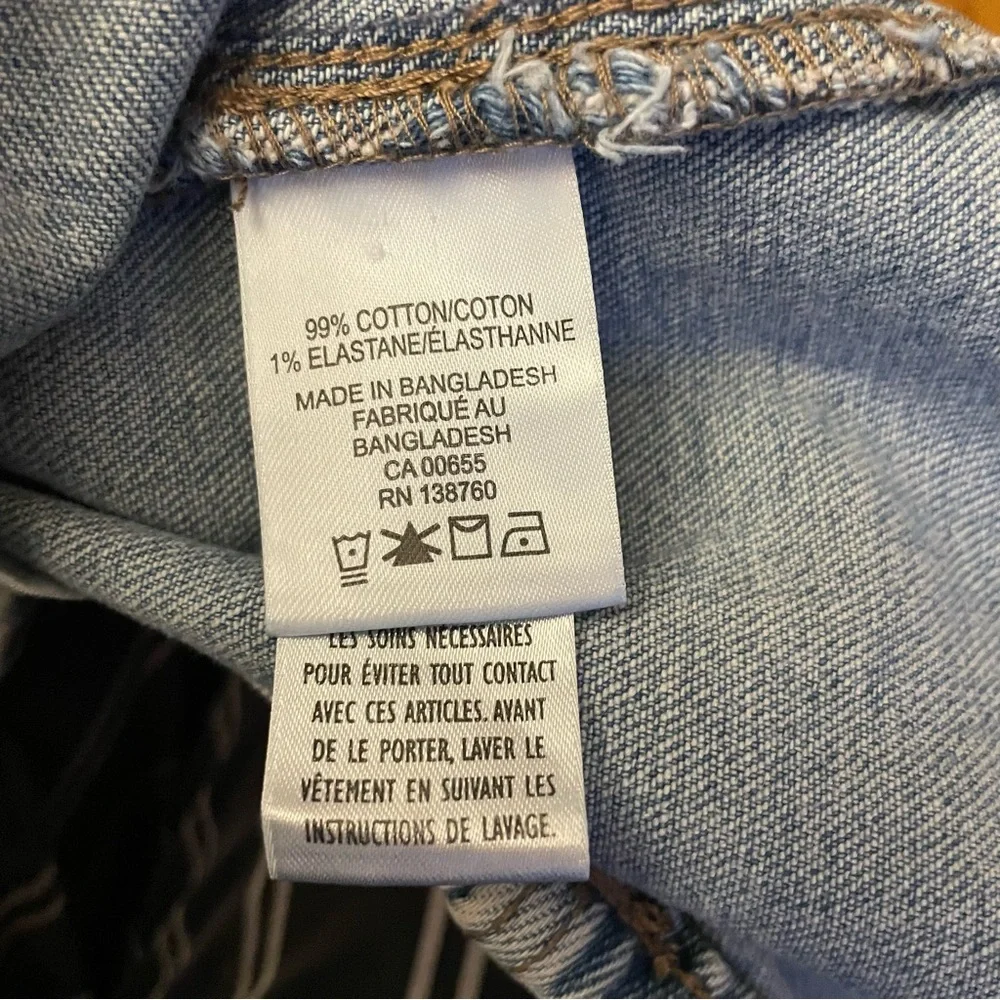 Reitmans Light Blue Denim Mini Skirt Elastic Waist – Size 18/20 Like New - Picture 14 of 16